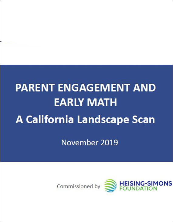 Parent Engagement and Early Math