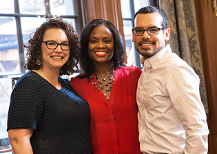 three education first team members