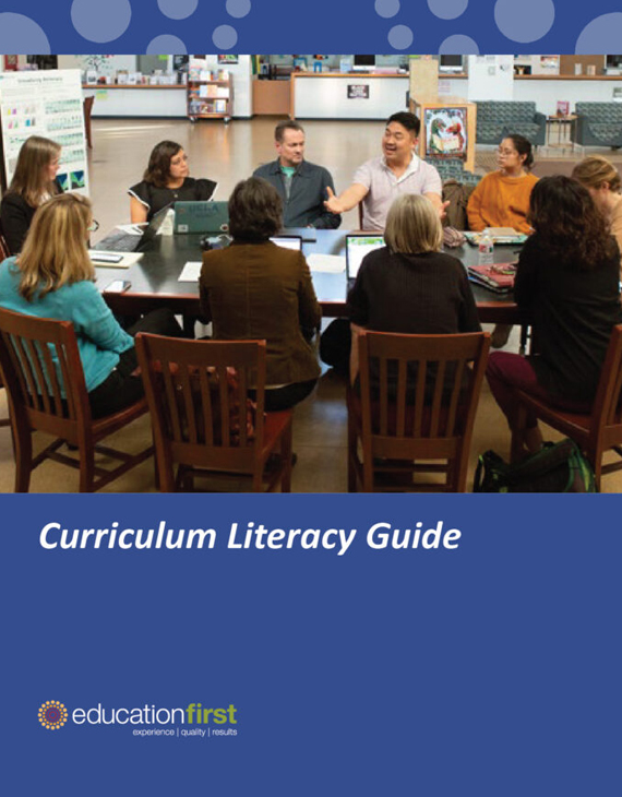 Curriculum Literacy Guide - Teachers in meeting